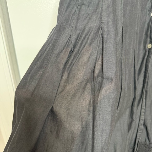 Loveshackfancy Edie Dress in Black Lace and Cotton Medium - Picture 8 of 14